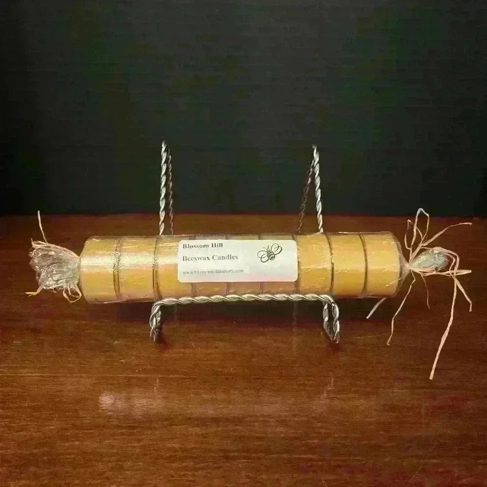 9 hand crafted 100% beeswax tea lights